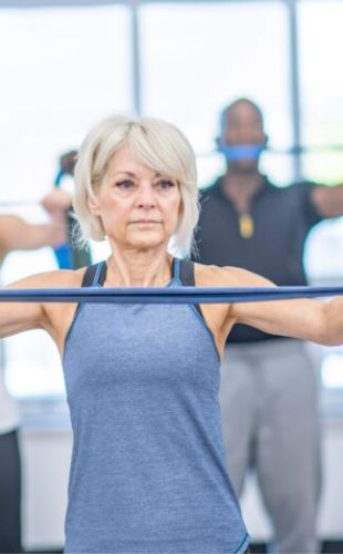 Sporten voor senioren bij Fysiotherapiepraktijk ProMove, bewegen & gezondheid in regio Nieuwkoop en Ter Aar